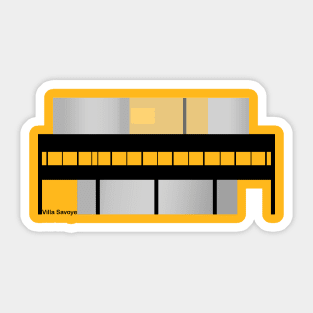 Villa Savoye - Le Corbusier Sticker